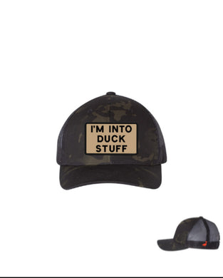 I'm Into Duck Stuff TM Black on Black.