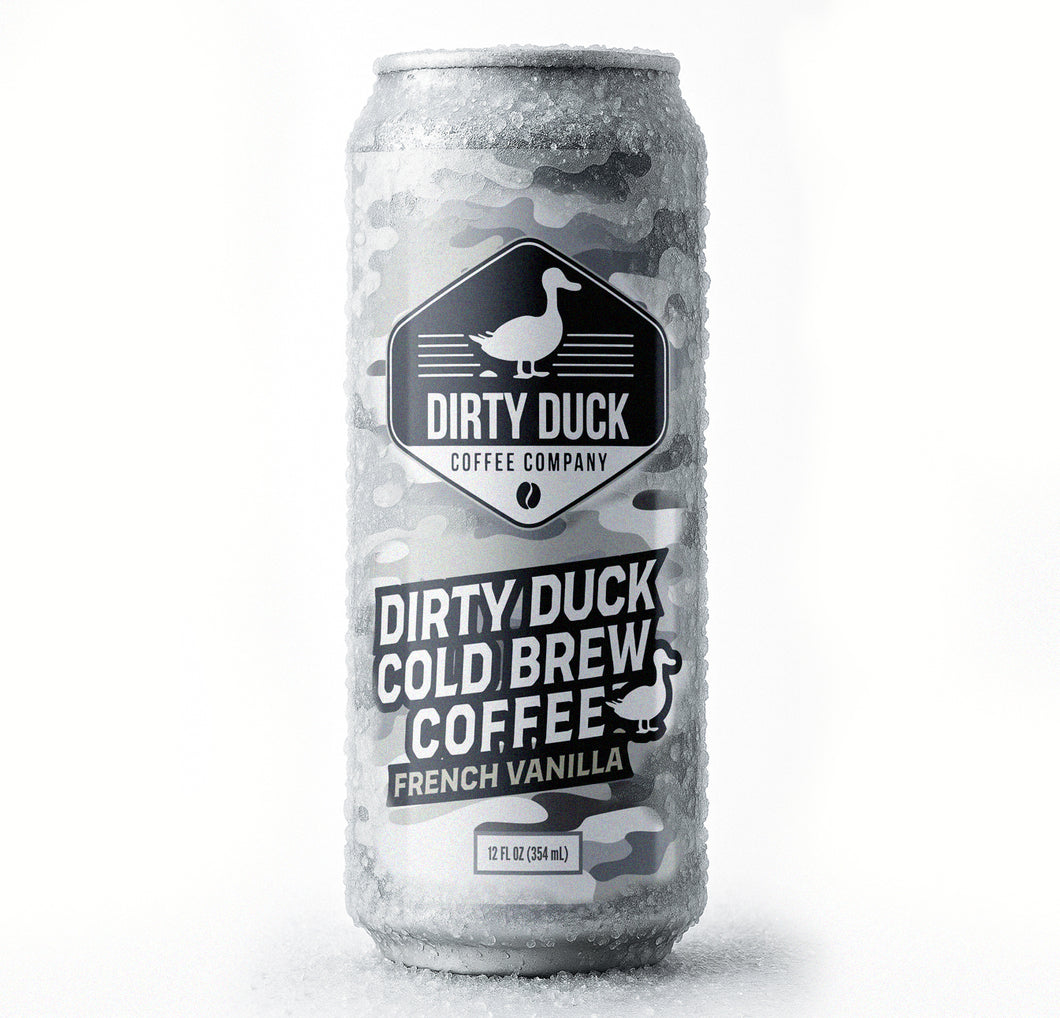 French Vanilla Cold Brew Can (24 pack) Sugar Free
