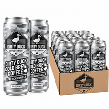 Load image into Gallery viewer, French Vanilla Cold Brew Can (12 pack)