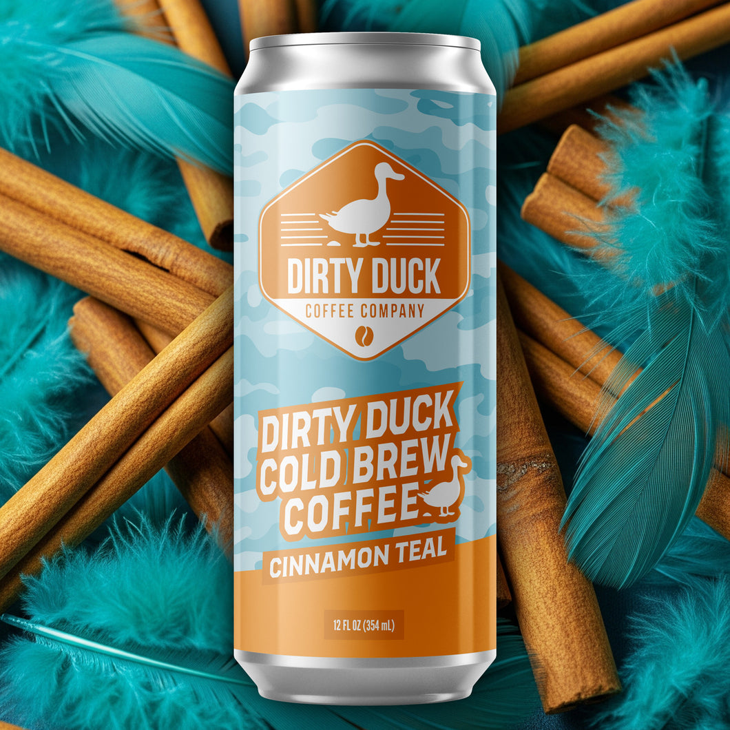 Cinnamon Teal Snickerdoodle Cold Brew Can (12 pack) Sugar Free