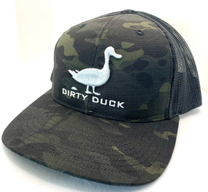 Black Duck multi-camo hat